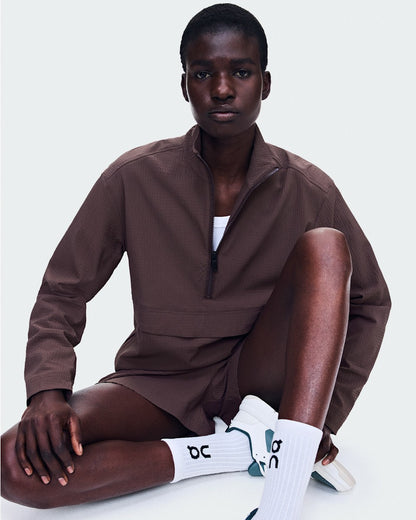 On United States Classic / Women's Courtside 1/2 Zip Eaze - Mulberry