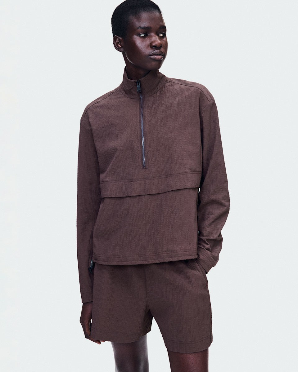 On United States Classic / Women's Courtside 1/2 Zip Eaze - Mulberry