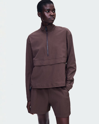 On United States Classic / Women's Courtside 1/2 Zip Eaze - Mulberry