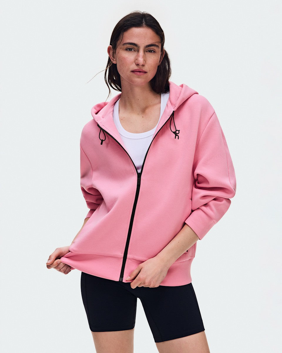 On United States Classic / Women's Focus Tech Zip Hoodie - Magnolia