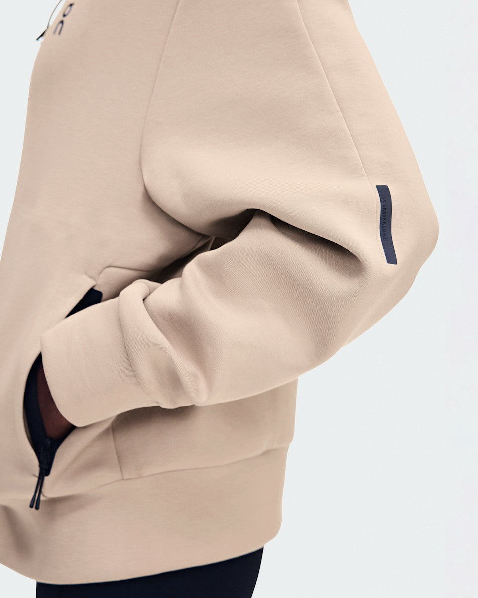 On United States Essential / Women's Focus Tech Zip Hoodie - Desert