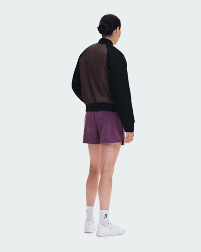 On United States Everyday / Women's Courtside Bomber - Mulberry/Black