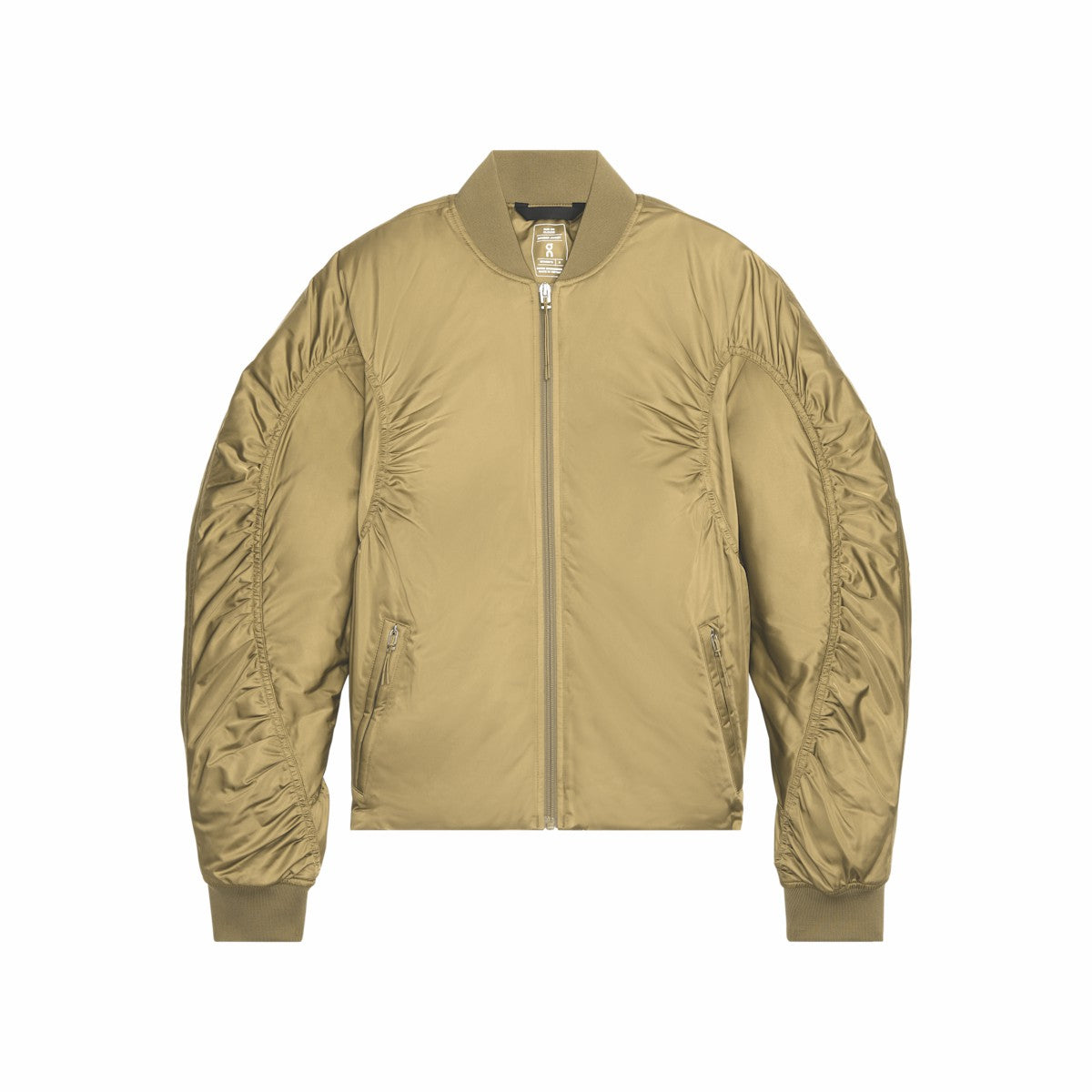 On United States Best Seller / Women's Bomber Jacket - Nutmeg