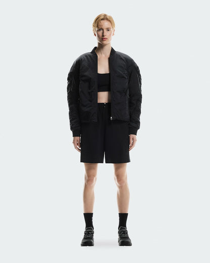 On United States Customer Favorite / Women's Bomber Jacket - Black