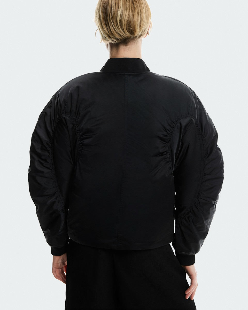 On United States Customer Favorite / Women's Bomber Jacket - Black