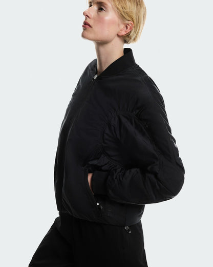 On United States Customer Favorite / Women's Bomber Jacket - Black