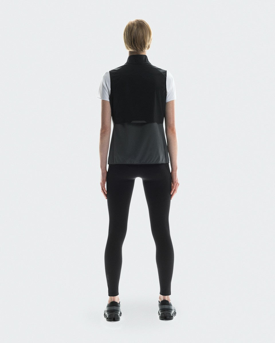 On United States Premium / Women's Weather Vest - Black/Eclipse