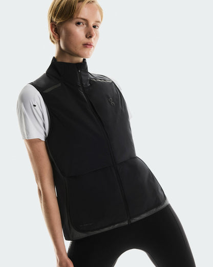 On United States Premium / Women's Weather Vest - Black/Eclipse