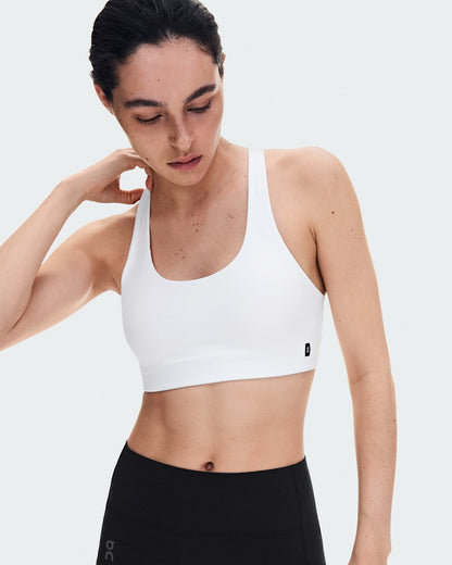 On United States Quality / Women's Studio Racerback Bra - White