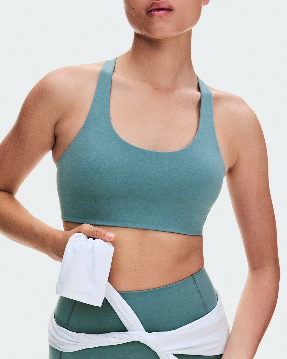 On United States Everyday / Women's Studio Racerback Bra - Agave
