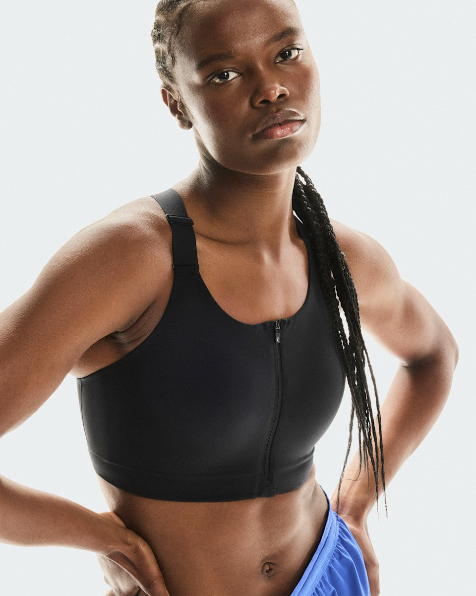 On United States Top Pick / Women's Endurance Bra Zip - Black