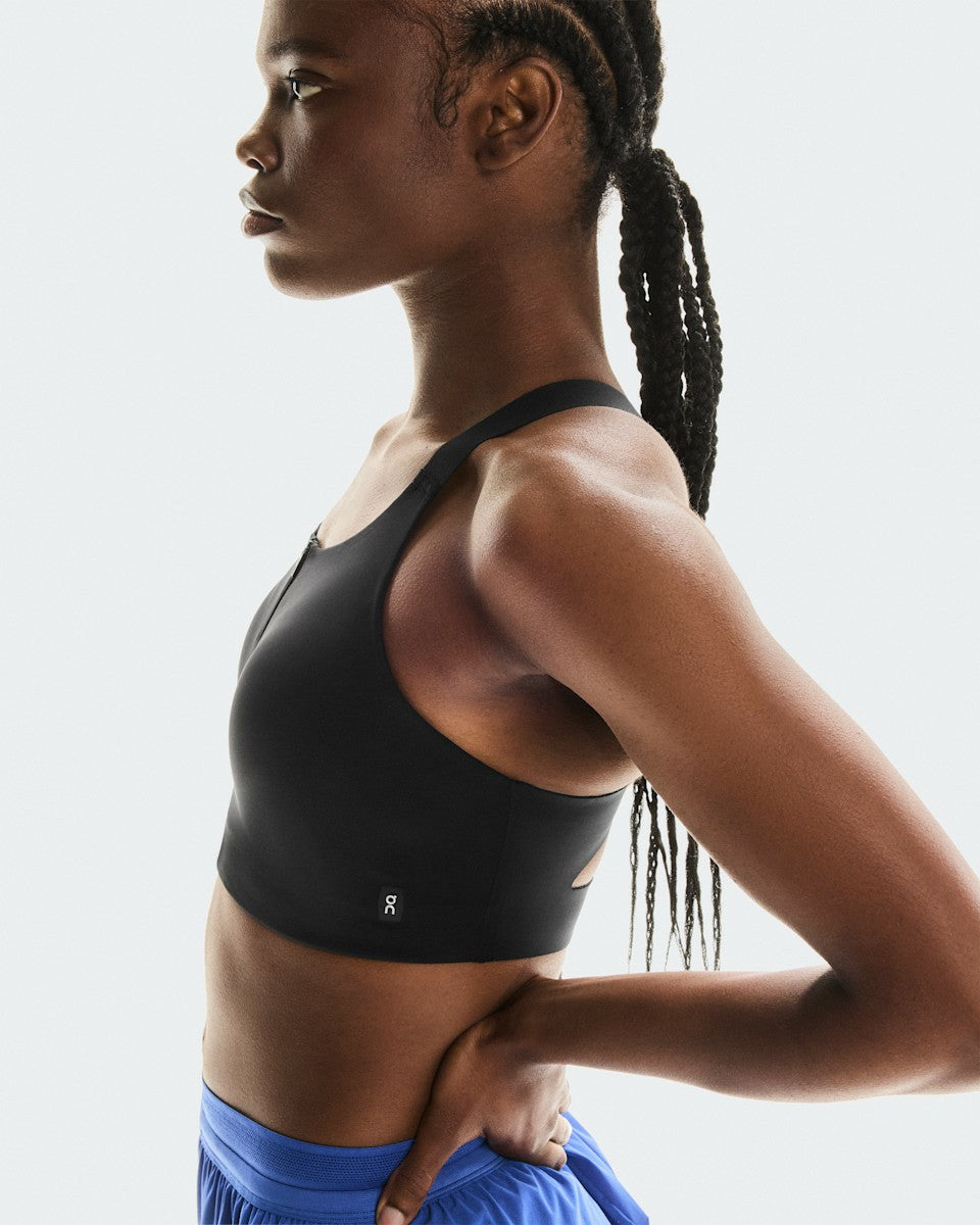 On United States Top Pick / Women's Endurance Bra Zip - Black