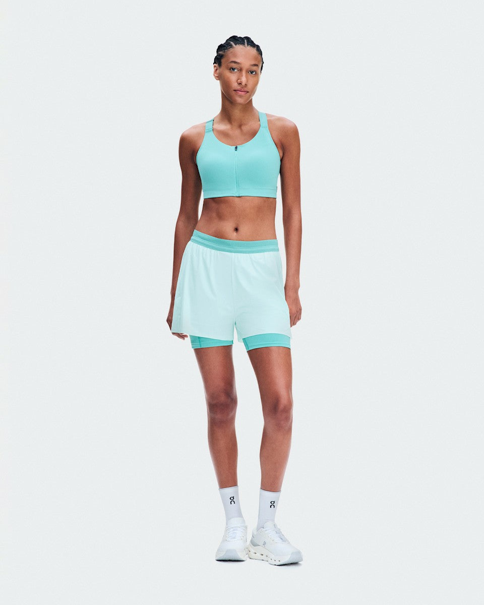 On United States Smart Buy / Women's Endurance Bra Zip - Aquamarine