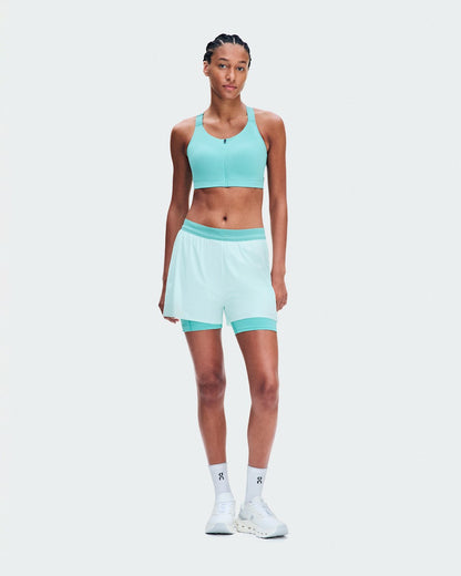On United States Smart Buy / Women's Endurance Bra Zip - Aquamarine