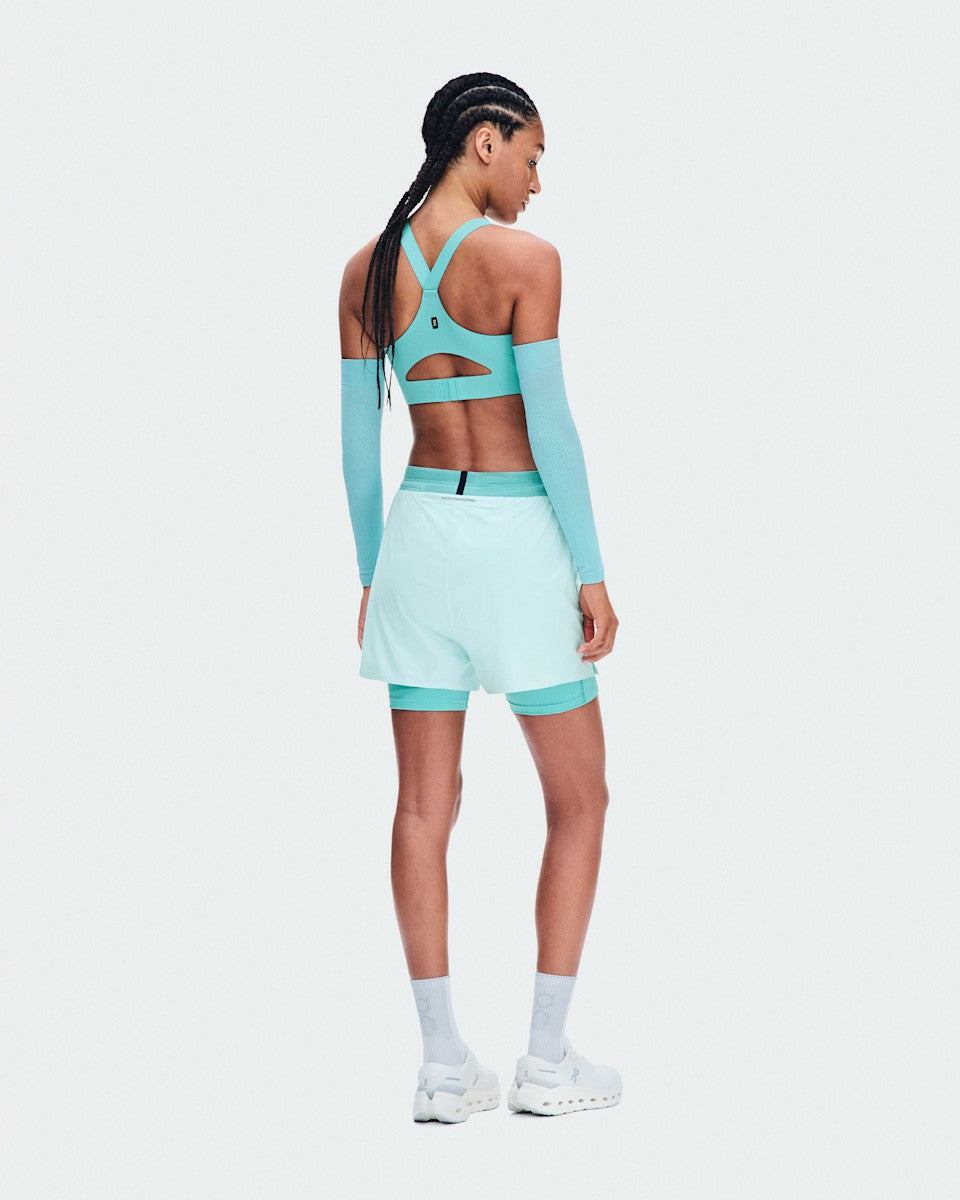On United States Smart Buy / Women's Endurance Bra Zip - Aquamarine