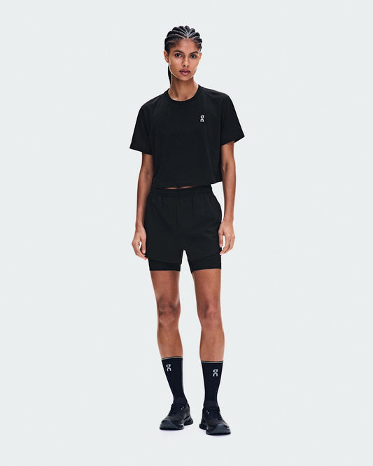 On United States Best Seller / Women's Train 2-in-1 Shorts - Black