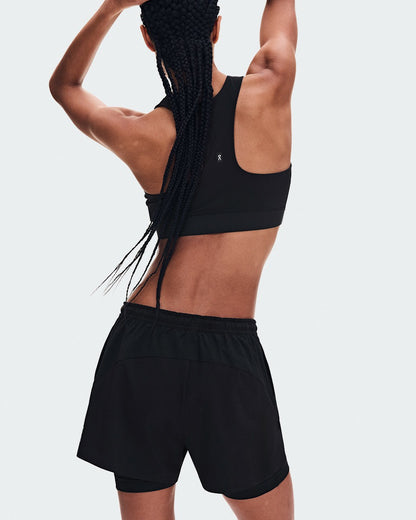 On United States Best Seller / Women's Train 2-in-1 Shorts - Black