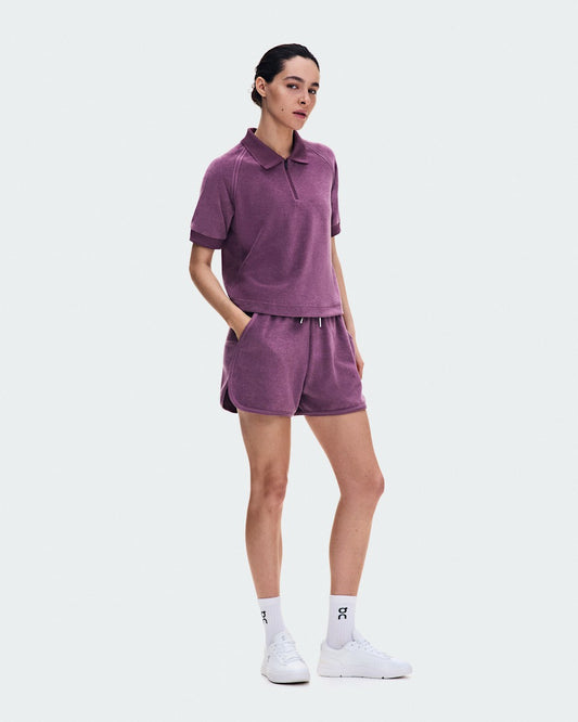 On United States Sale / Women's Courtside Shorts Terry - Cassis