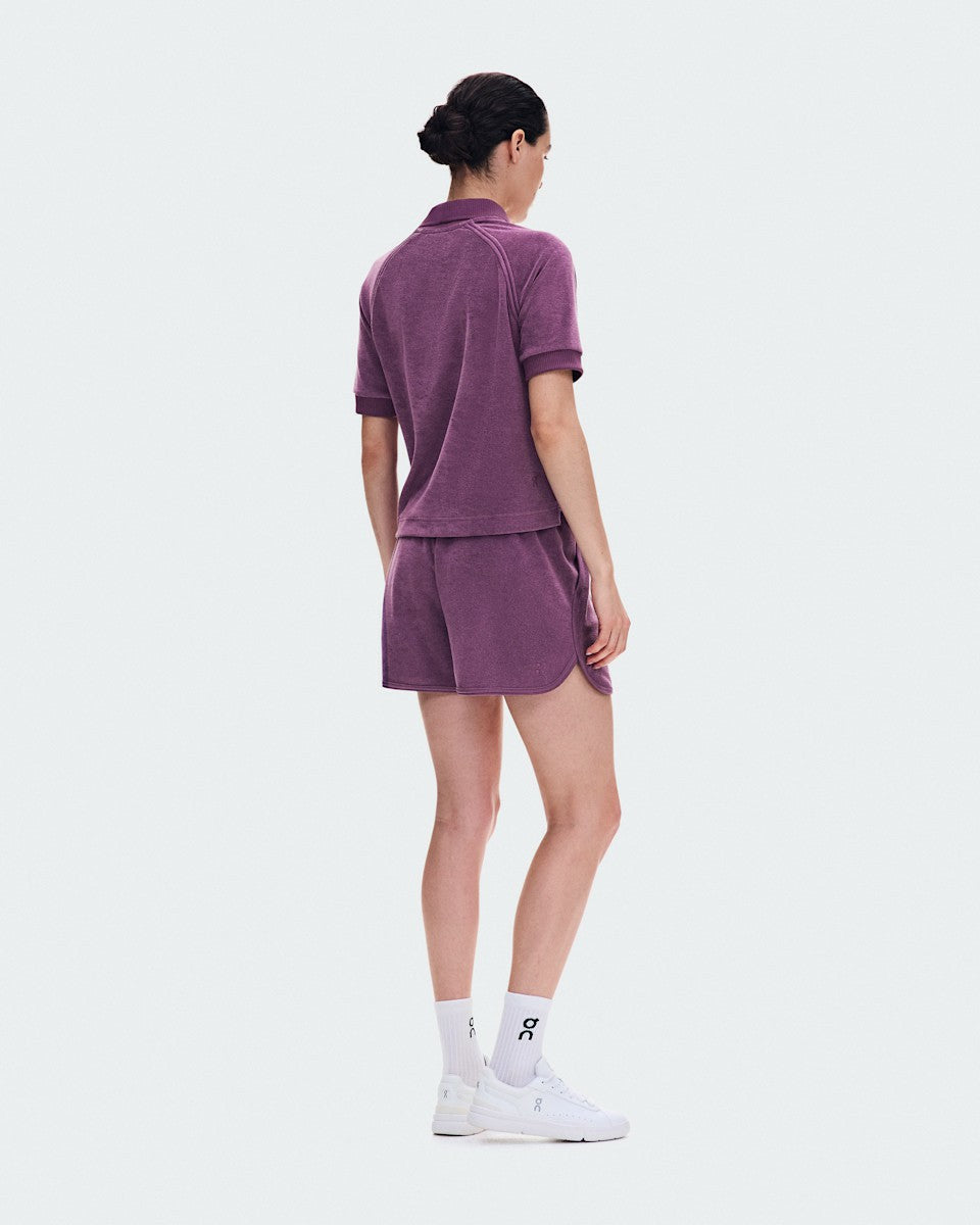On United States Sale / Women's Courtside Shorts Terry - Cassis