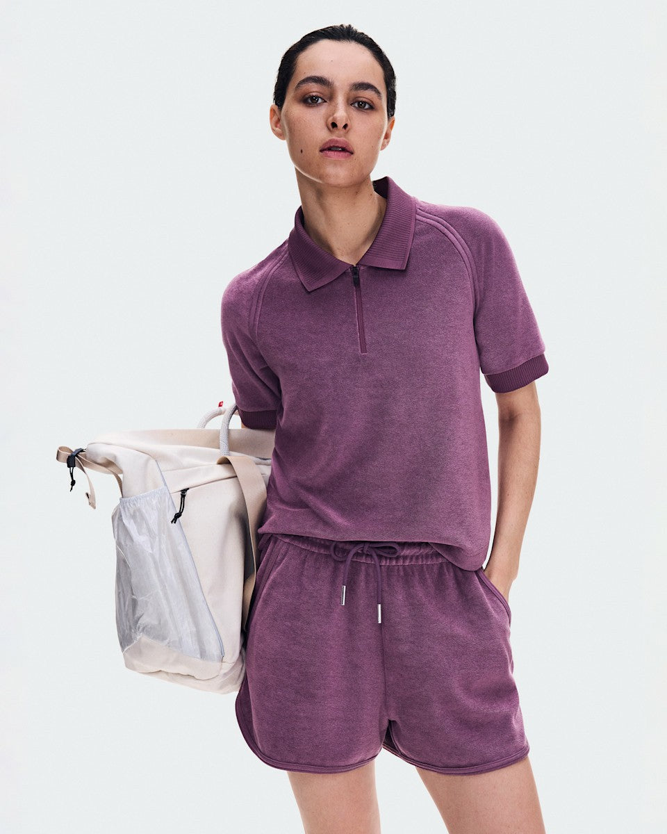 On United States Sale / Women's Courtside Shorts Terry - Cassis
