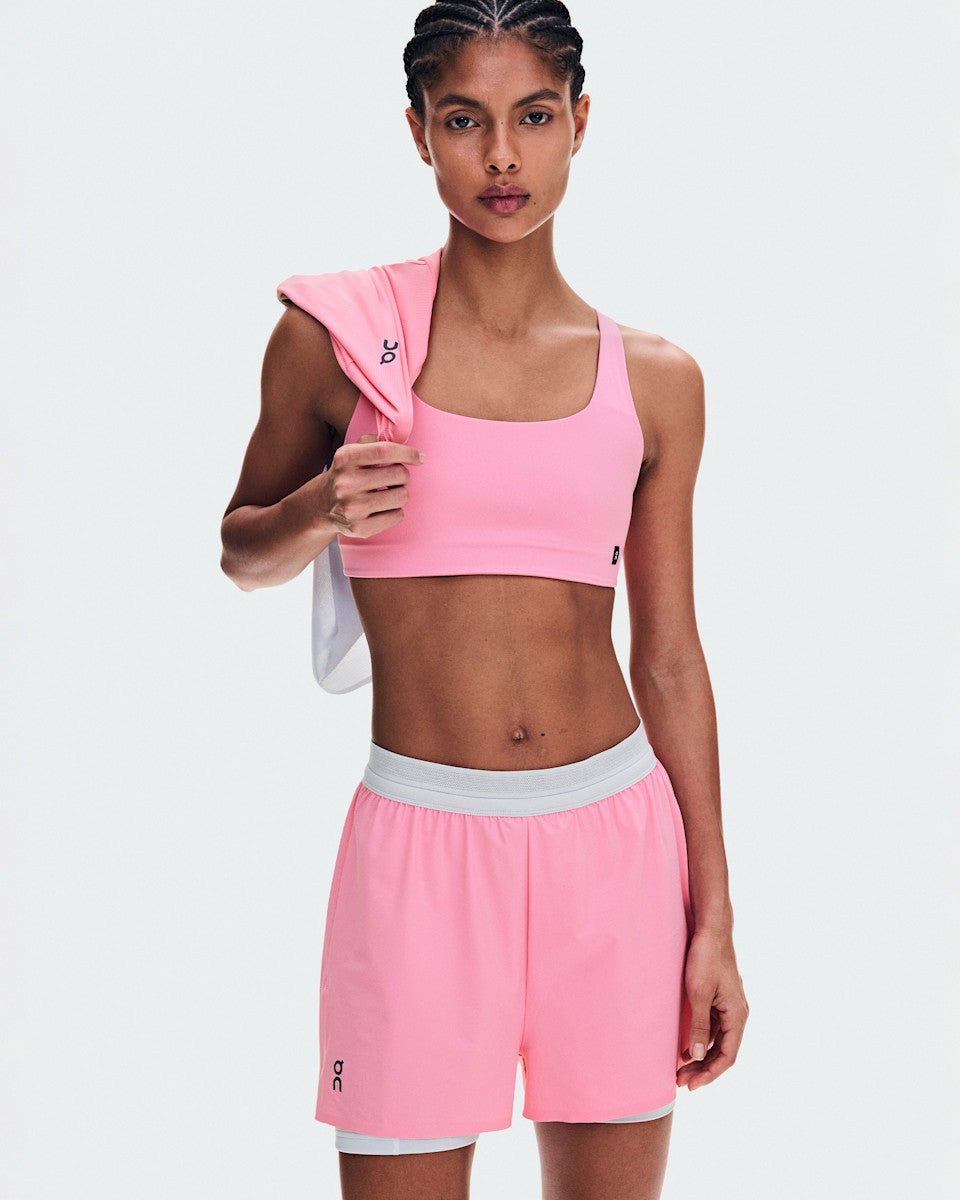 On United States Smart Buy / Women's 3" Performance 2/1 Shorts - Magnolia/Glacier