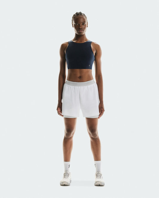 On United States Exclusive / Women's 3" Performance 2/1 Shorts - White/Glacier