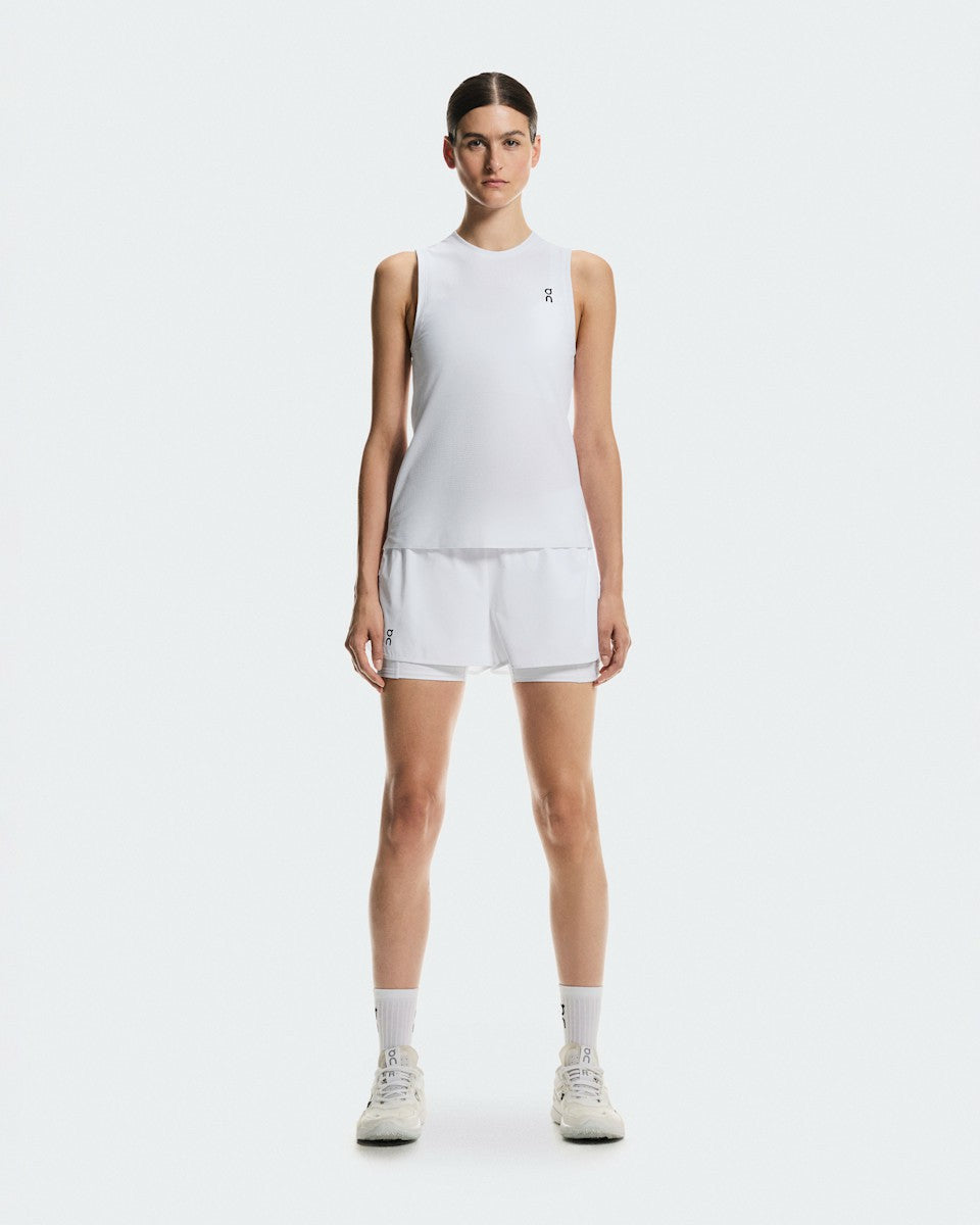 On United States Deals / Women's 3" Court Shorts 2-in-1 - White