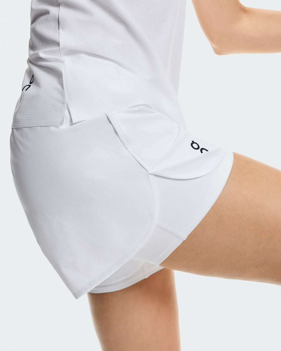 On United States Deals / Women's 3" Court Shorts 2-in-1 - White