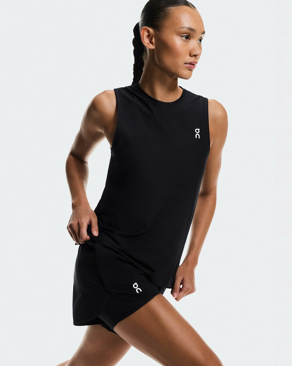 On United States Exclusive / Women's 3" Court Shorts 2-in-1 - Black