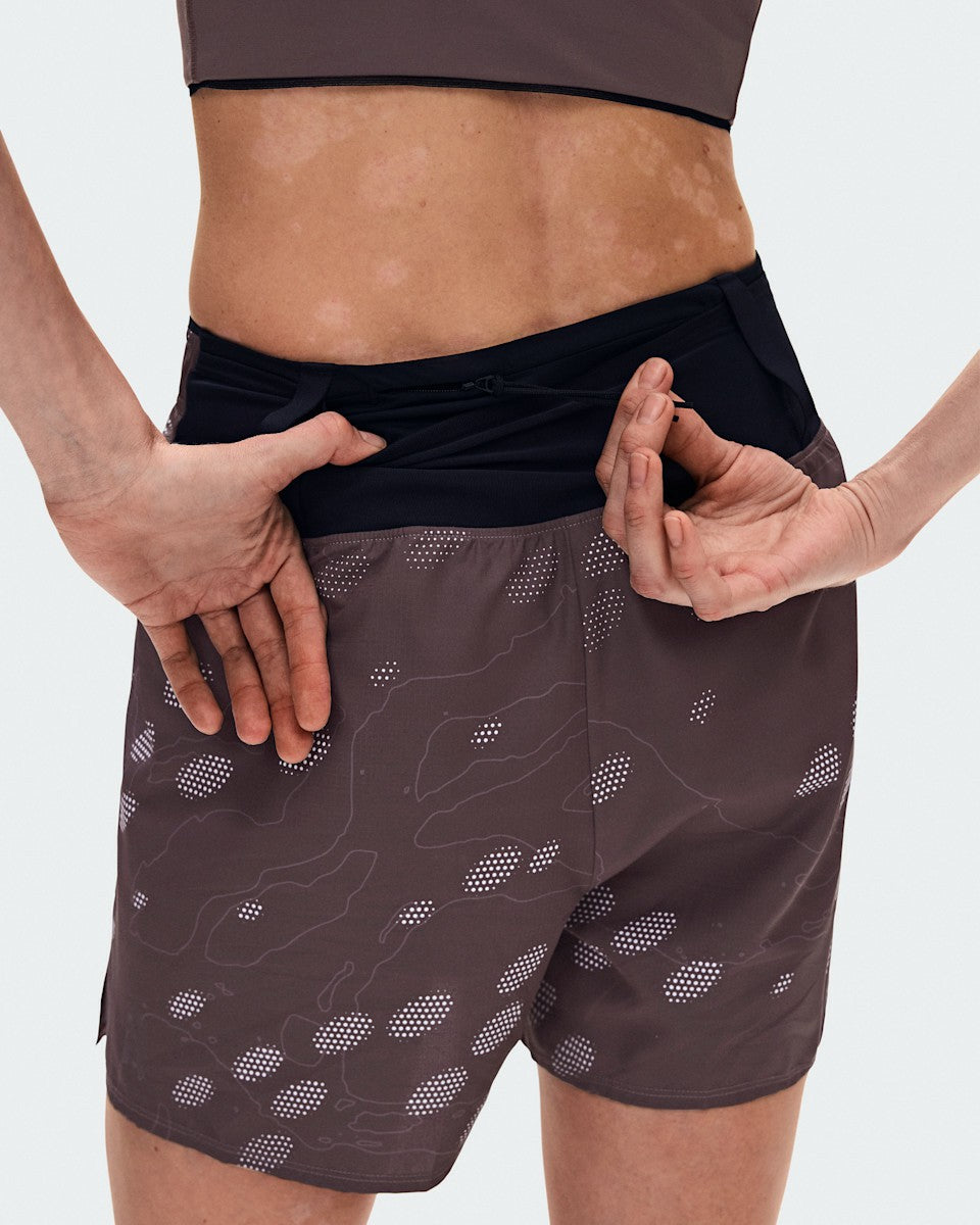 On United States Great Value / Women's Trail Shorts - Mulberry