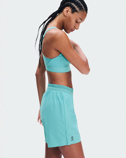 On United States Trusted / Women's 5" Performance Shorts - Aquamarine