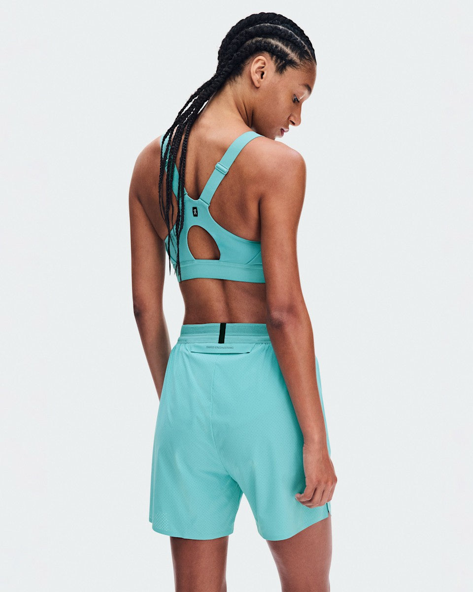 On United States Trusted / Women's 5" Performance Shorts - Aquamarine