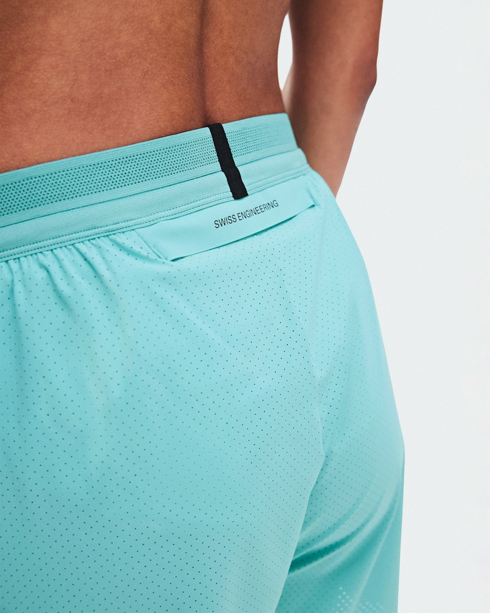 On United States Trusted / Women's 5" Performance Shorts - Aquamarine