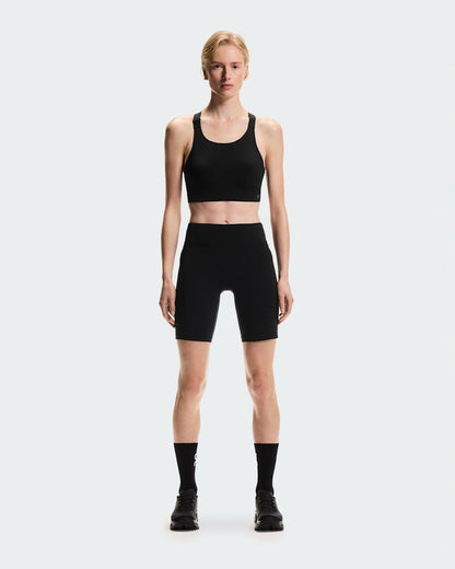 On United States Recommended / Women's 8" Performance Tights - Black