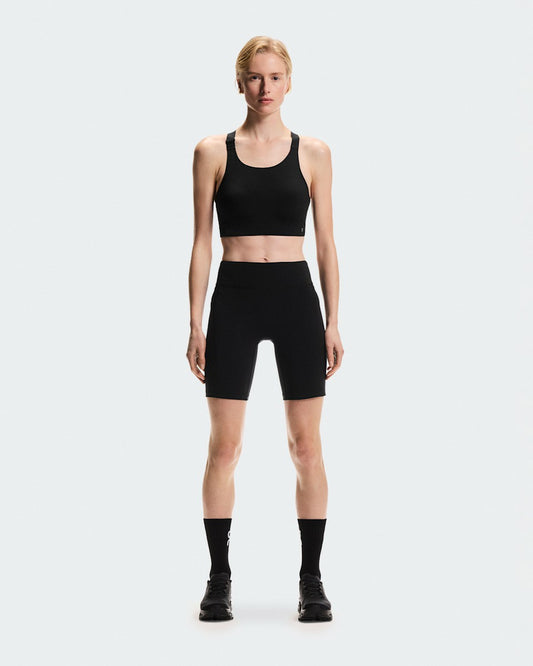 On United States Recommended / Women's 8" Performance Tights - Black