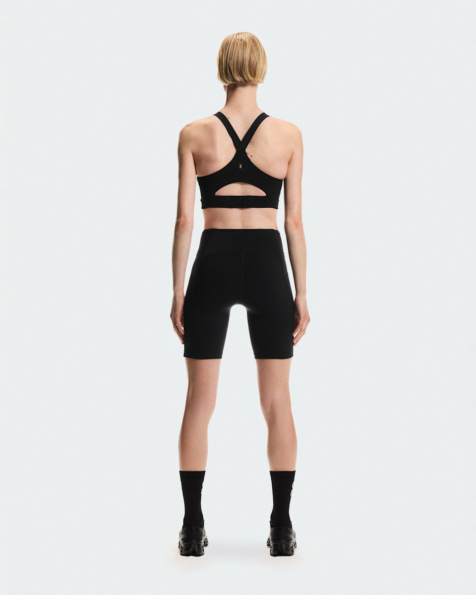 On United States Recommended / Women's 8" Performance Tights - Black