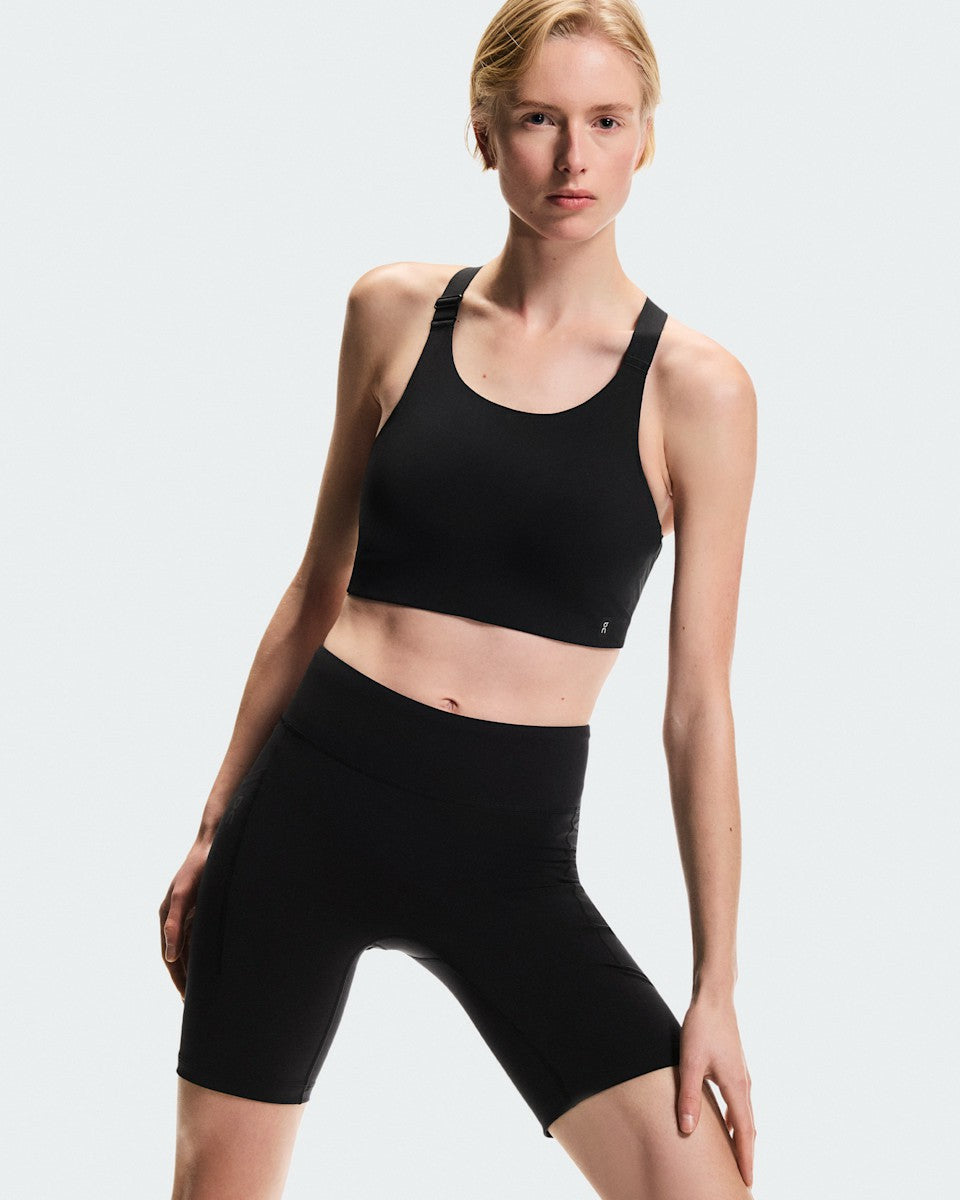 On United States Recommended / Women's 8" Performance Tights - Black