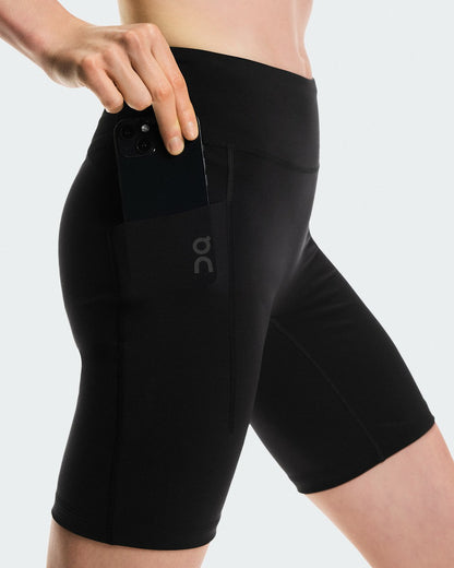 On United States Recommended / Women's 8" Performance Tights - Black