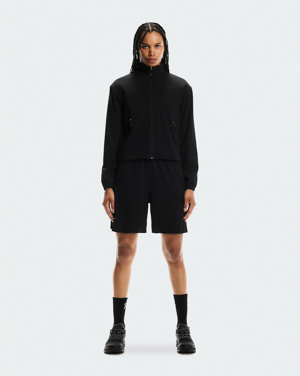 On United States Popular / Women's Track Shorts - Black