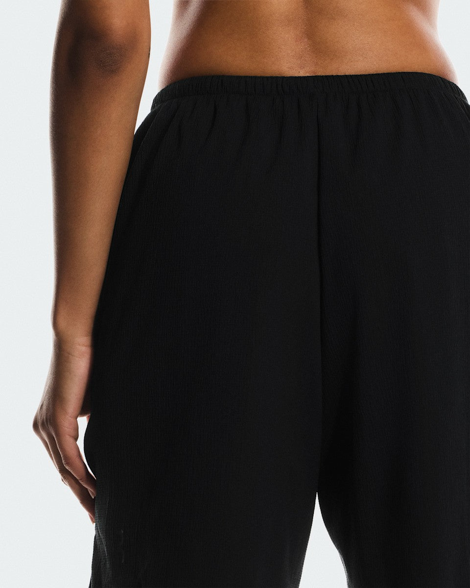 On United States Popular / Women's Track Shorts - Black