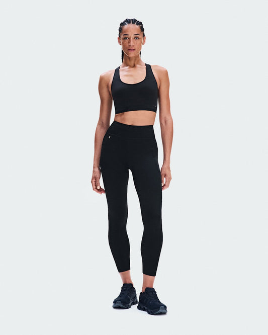 On United States Essential / Women's Train Tights 7/8 - Black