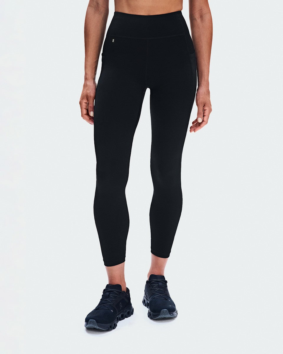 On United States Essential / Women's Train Tights 7/8 - Black