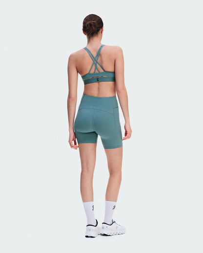 On United States Customer Favorite / Women's Studio Leggings Short 6" - Agave