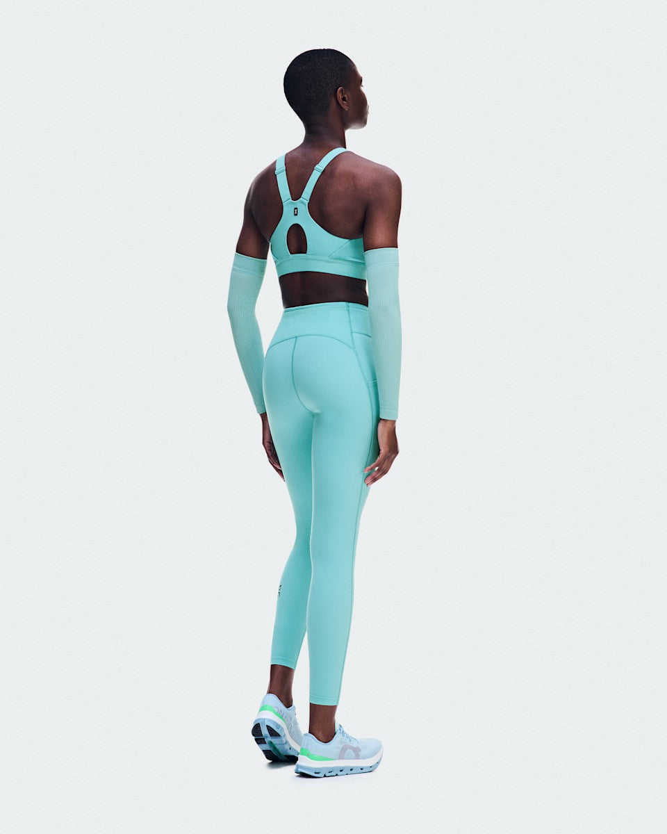 On United States Latest / Women's Performance Tights 7/8 - Aquamarine