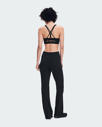 On United States Deals / Women's Studio Flared Pants 32" - Black