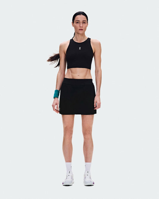 On United States Latest / Women's Court Skirt Split - Black