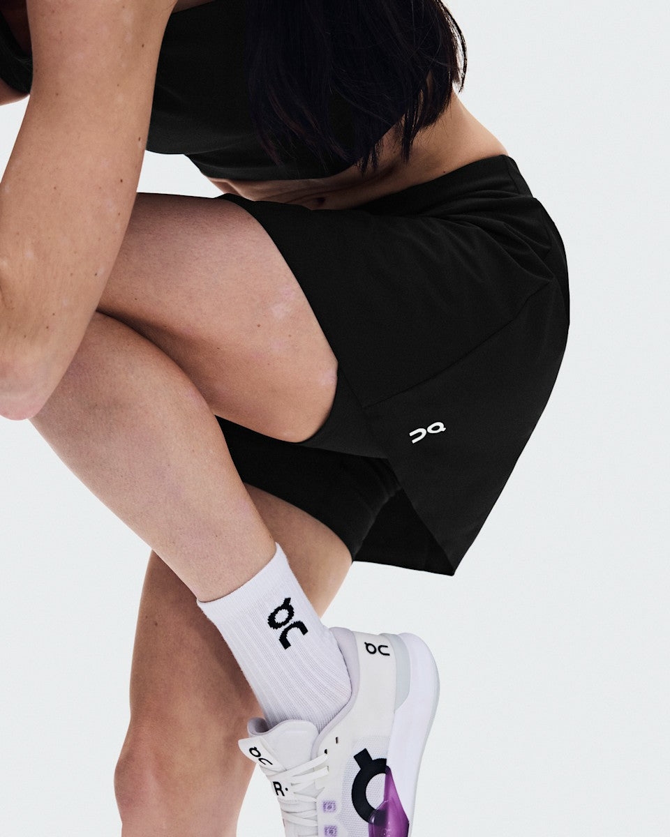On United States Latest / Women's Court Skirt Split - Black