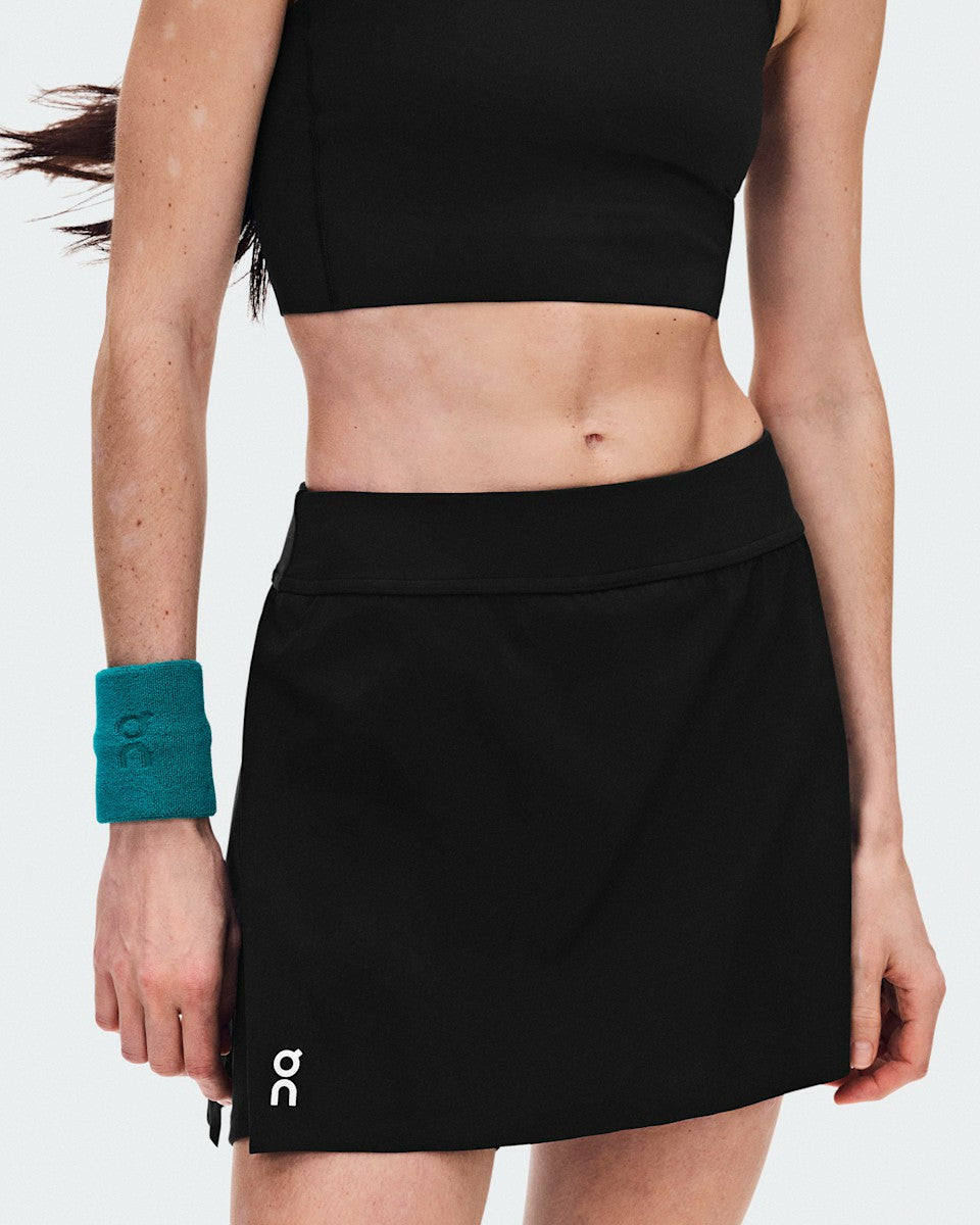 On United States Latest / Women's Court Skirt Split - Black