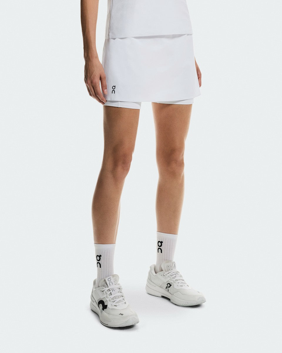 On United States Best Price / Women's Court Skirt Split - White
