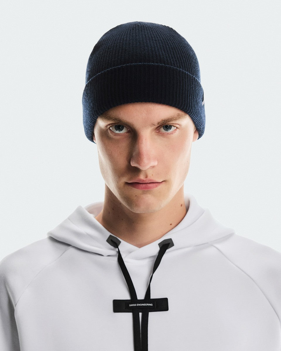 On United States Signature / Merino Beanie - Midnight
